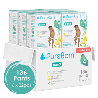 Pureborn Monthly Nappy Pants Bundle