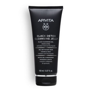 Apivita Black Cleansing Gel – Face & Eyes 150ml