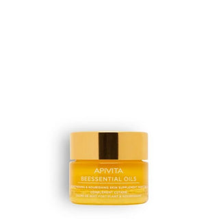 Apivita Beessential Strengthening & Nourishing Skin Supplement Night Balm 15ml