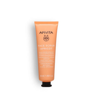 Apivita Face Scrub Apricot for Gentle Exfoliation 50ml