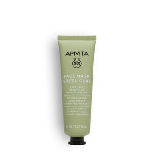 Apivita Face Mask Green Clay Deep Cleansing 50ml