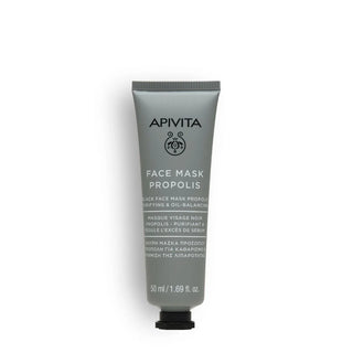 Apivita Black Face Mask Propolis - Purifying & Oil-Balancing 50ml