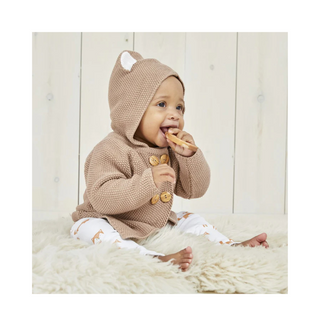 Kit & Kin bear cardigan