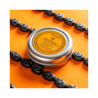Apivita Pastilles for Sore Throat & Cough Relief Propolis & Licorice 45g