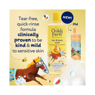 Childs Farm hair & body wash 500ml