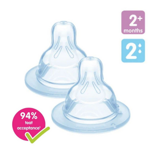 MAM Teat for Baby Bottles (pack of 2)