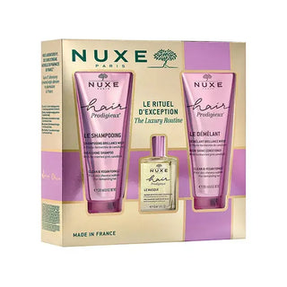 Nuxe Le Rituel d’Exception Hair Prodigieux Luxury Routine Box Set