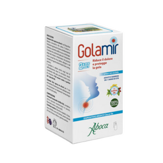 Aboca Golamir 2Act Throat Spray No Alcohol, 30 ml