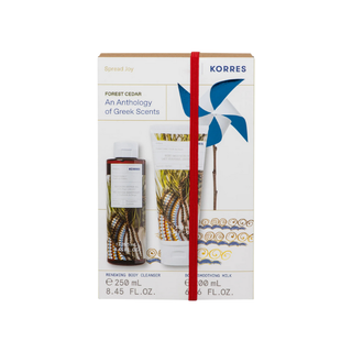 Korres Forest Cedar An Anthology of Greek Scents Body Care Set