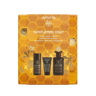 Apivita Treats For Him Men's Care with Hair/Body Wash 250 ml and Face/Eye Cream 50 ml