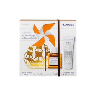Korres Fragrance Set Black Pepper Set Eau de Toilette + Aftershave Balm