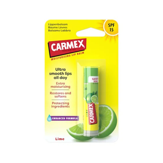 Carmex Lime Twist moisturising lip balm stick SPF 15