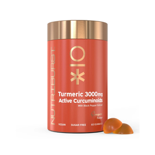 Nutriburst Turmeric 3000mg (60 gmmies)