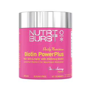 Nutriburst Biotin Power Plus ( 60 gummies)