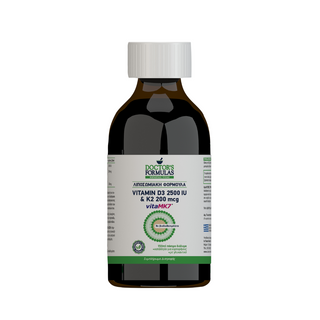 Doctor's Formulas Liposomal Formulation Vitamin D3 2500 IU & K2 200mcg (150ml)