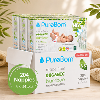 Pureborn Monthly Nappy Bundle