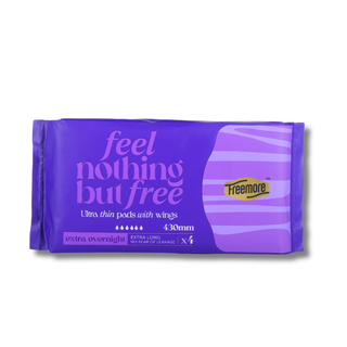 Freemore Ultra Thin Extra Overnight Pads 4's