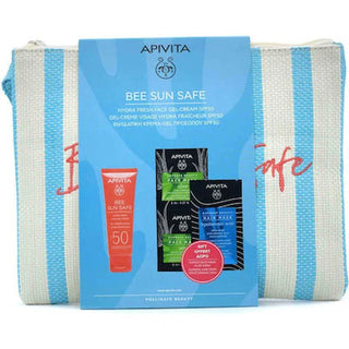 Apivita Hydra Fresh Face Gel Cream SPF50, GIFT SET