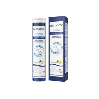 Almora Plus Hydro Electrolytes Lemon Flavour 20 Effervescent Tablets