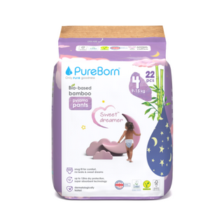 Pureborn Night Nappy Pants size 4