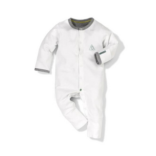 Kit & Kin White All-in-One Onesie